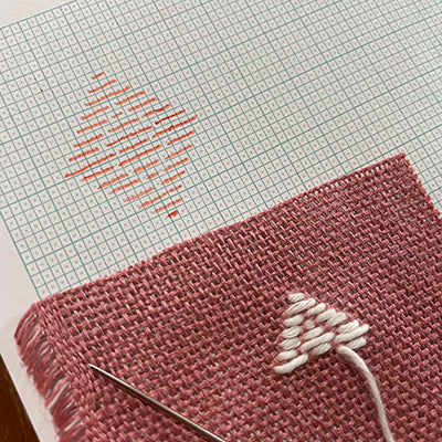 津軽こぎん刺し デザインシート