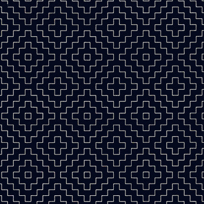 刺し子 花ふきん 一目刺し・柿の花