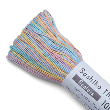 Sashiko Thread 100m ミックス